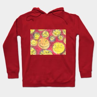 Smiling faces - 1 Hoodie